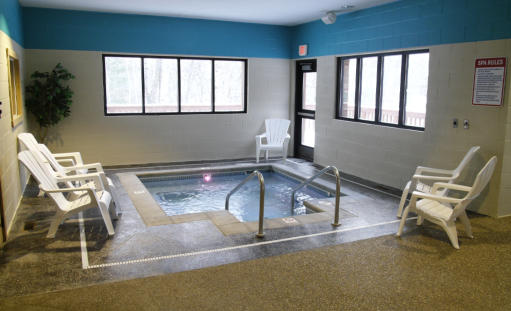 This is a picture of the hot tub at Beaver Creek Resort in Gaylord, MI