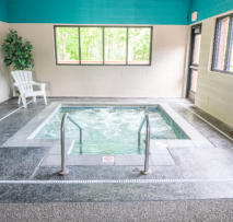 This is a picture of the hot tub at Beaver Creek Resort in Gaylord, MI